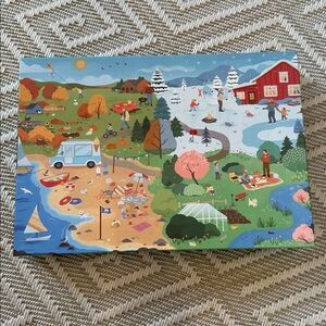 Penny Puzzle- The 4 Seasons 1000 piece Puzzle *new in box